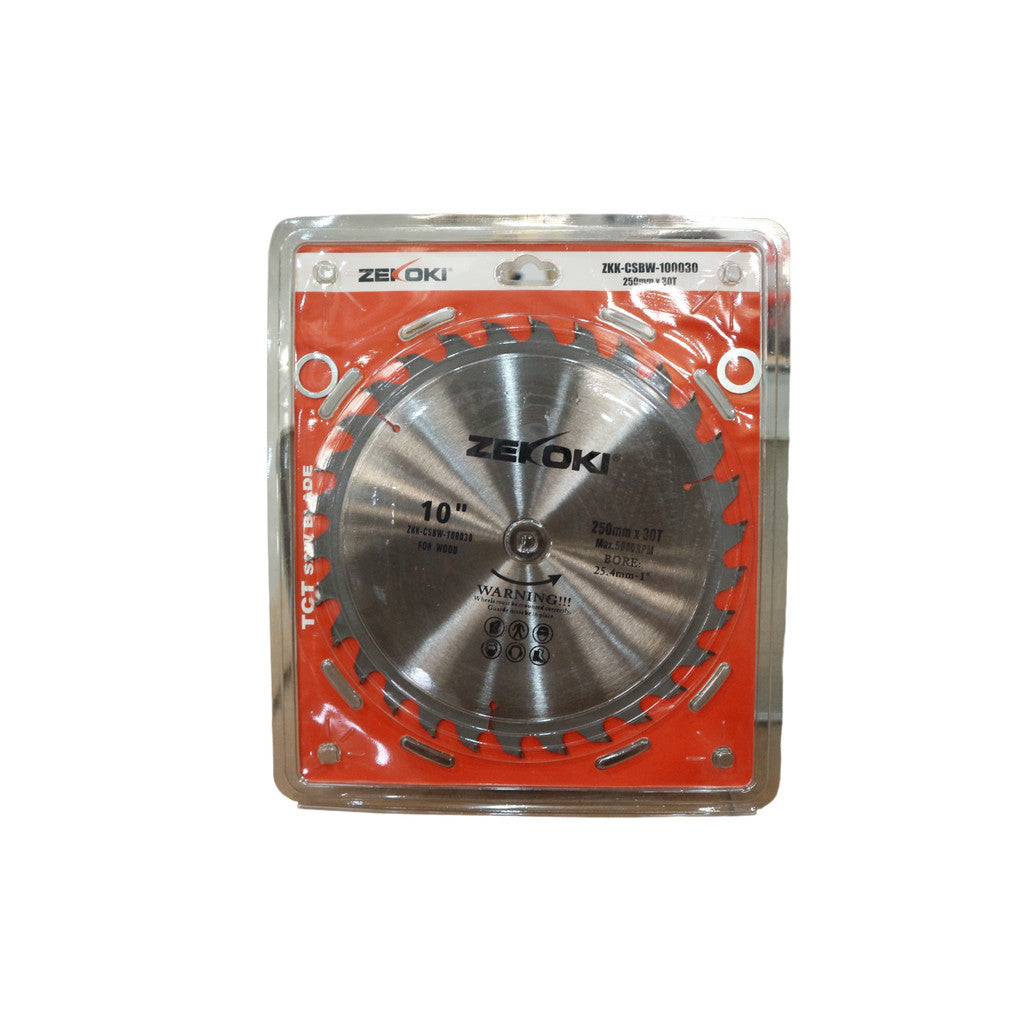 Zekoki Circular Saw Blades For Wood 10" 30T ZKK-CSBW-100030