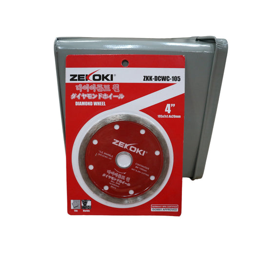 Zekoki 105X7X1.4X20/16 Continuous Diamond blade ZKK-DCWC-105