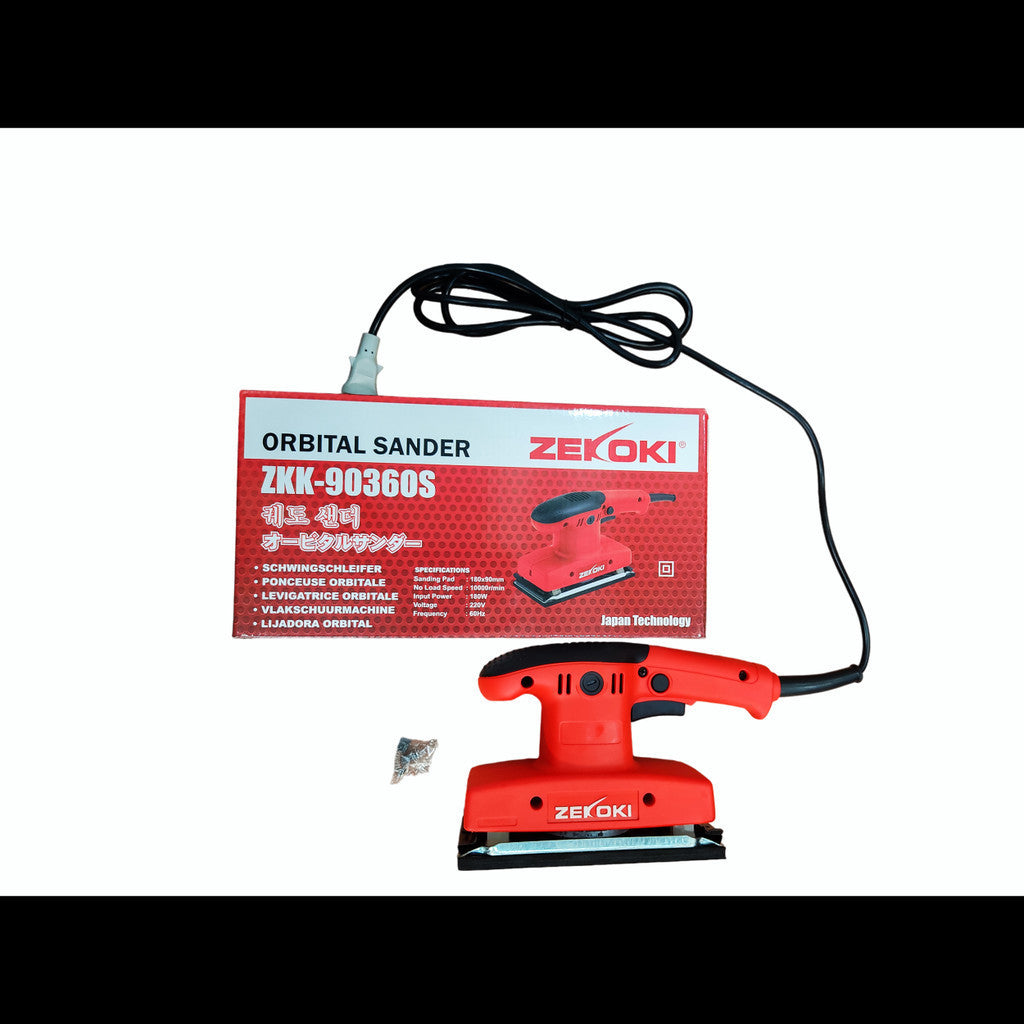 Zekoki 1/3 Sheet Orbital Sander ZKK-9036OS