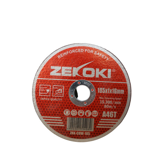 Zekoki Cutting Disc 4" T41-105X1X16 ZKK-COW-105