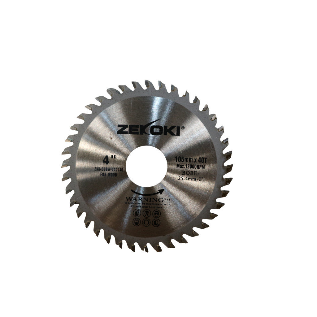 Zekoki Circular Saw Blades For Wood 105mm 40T ZKK-CSBW-040040