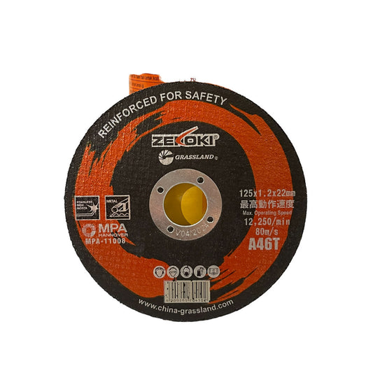 Zekoki Cutting Disc 4-3/4" T41-125X1.2X22 ZKK-COW-125