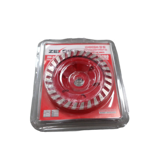 Zekoki 100x16mm Turbo cup Diamond wheel ZKK-DGWT-105