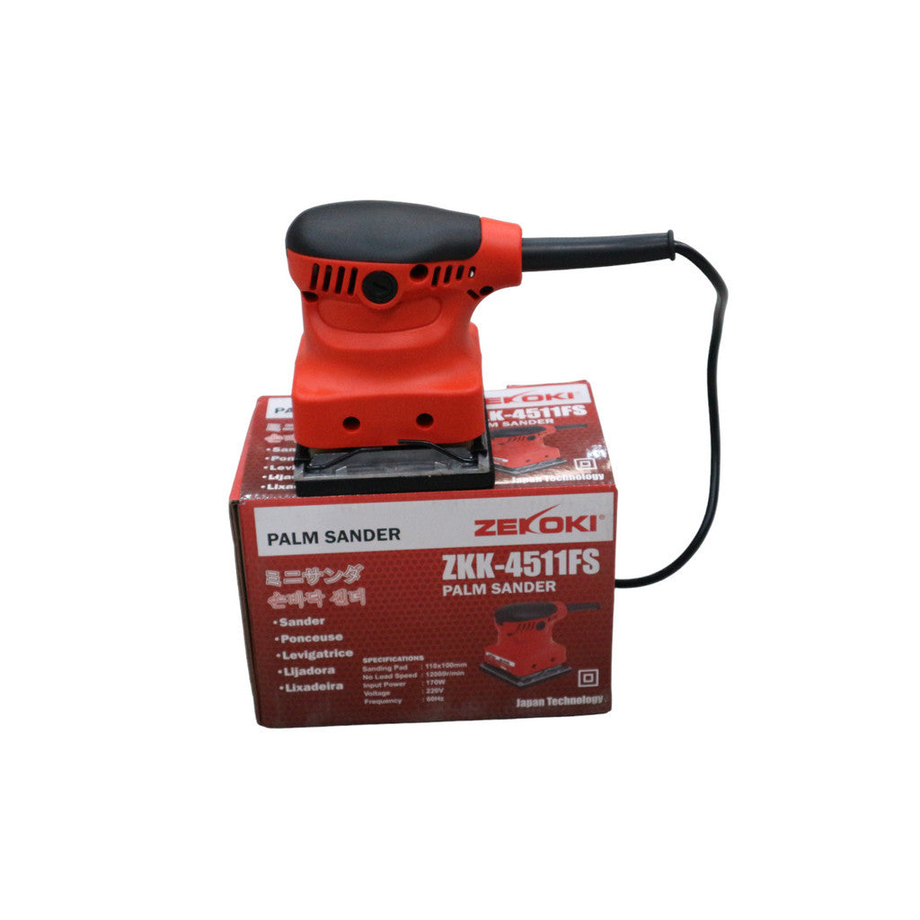 Zekoki 1/4 Sheet palm Sander ZKK-4511FS