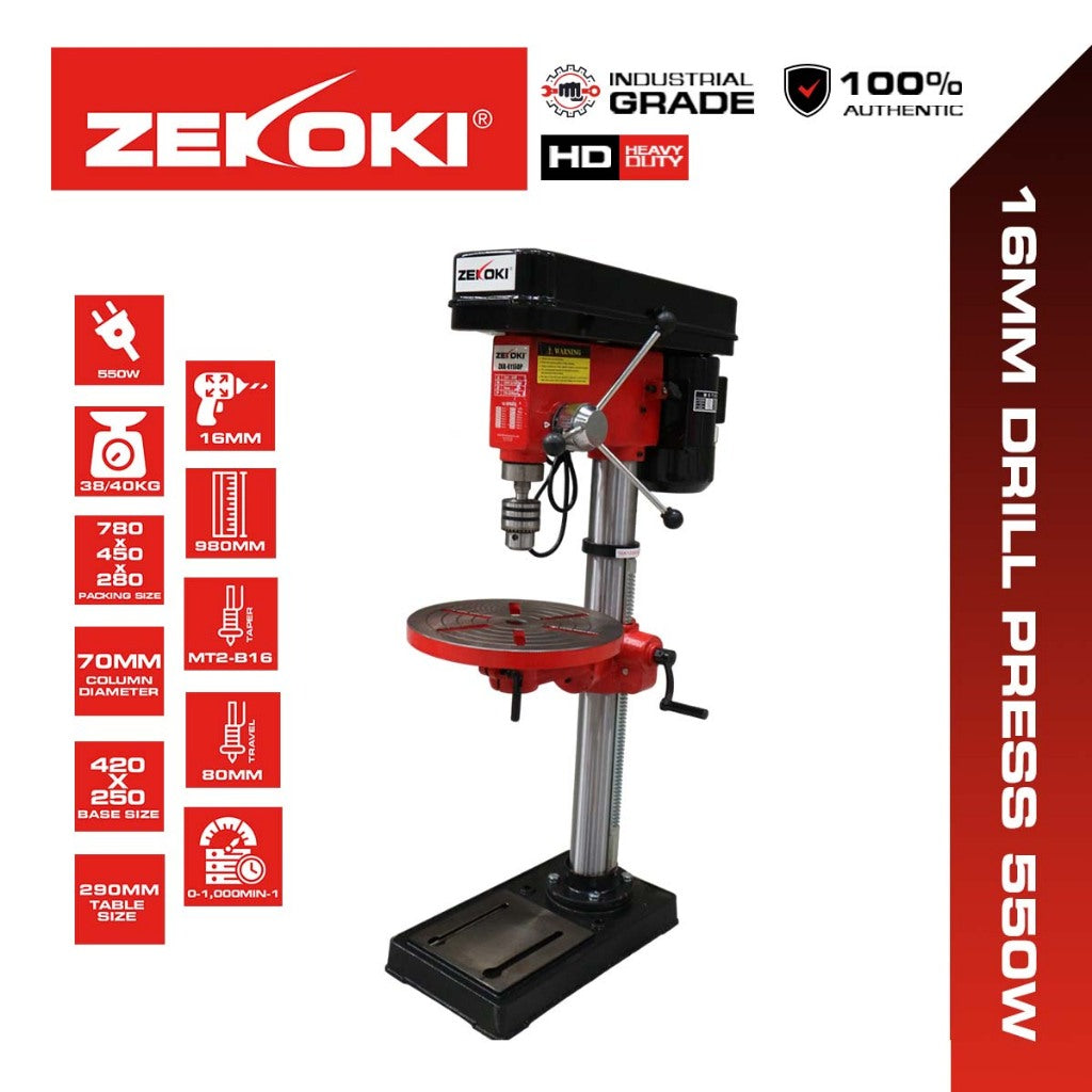Zekoki 550W Drill Press