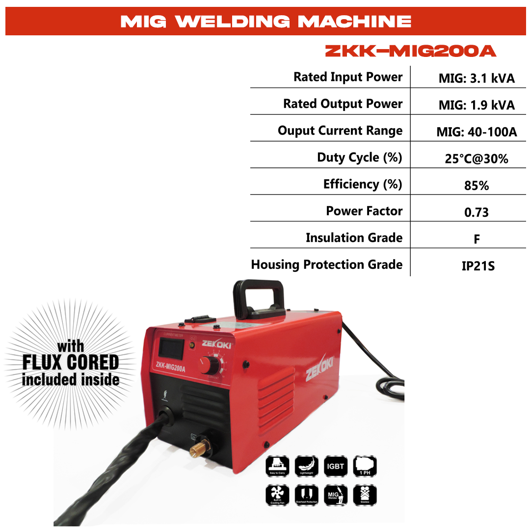 ZKK-MIG200A MIG WELDING MACHINE