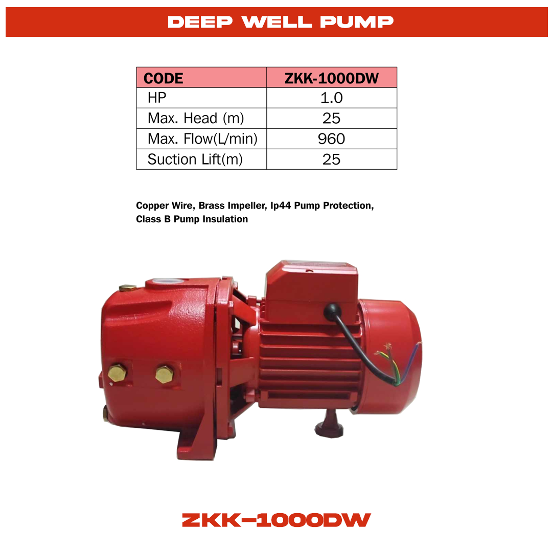 ZKK-1000DW DEEP WELL PUMP