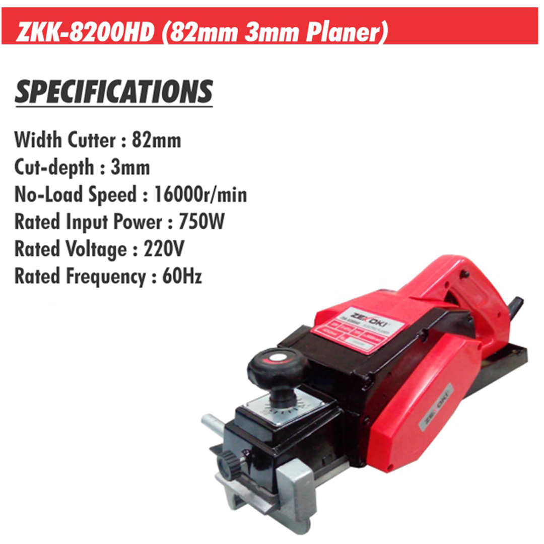 ZKK-8200HD (82mm 3mm Planer)