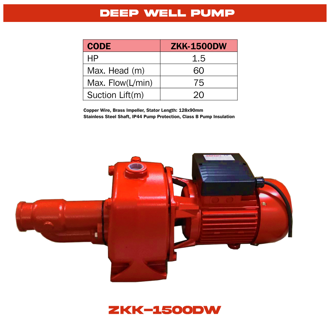 ZKK-1500DW DEEP WELL PUMP