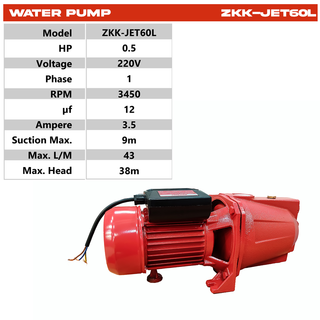 ZKK-JET60L WATER PUMP