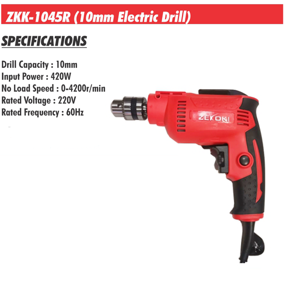 ZKK-1045R (10mm Electric Drill)