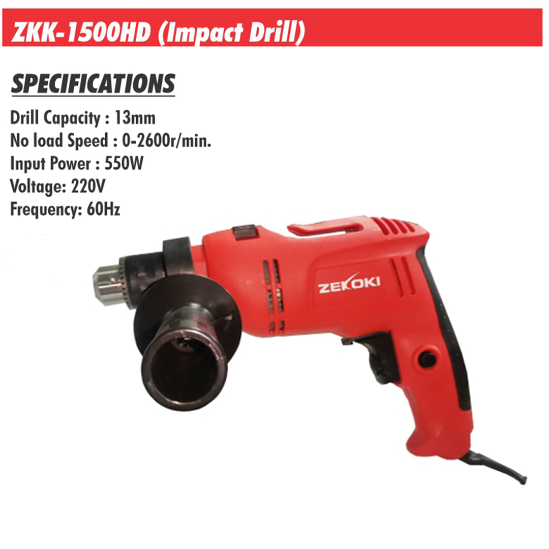 ZKK-1500HD (Impact Drill)