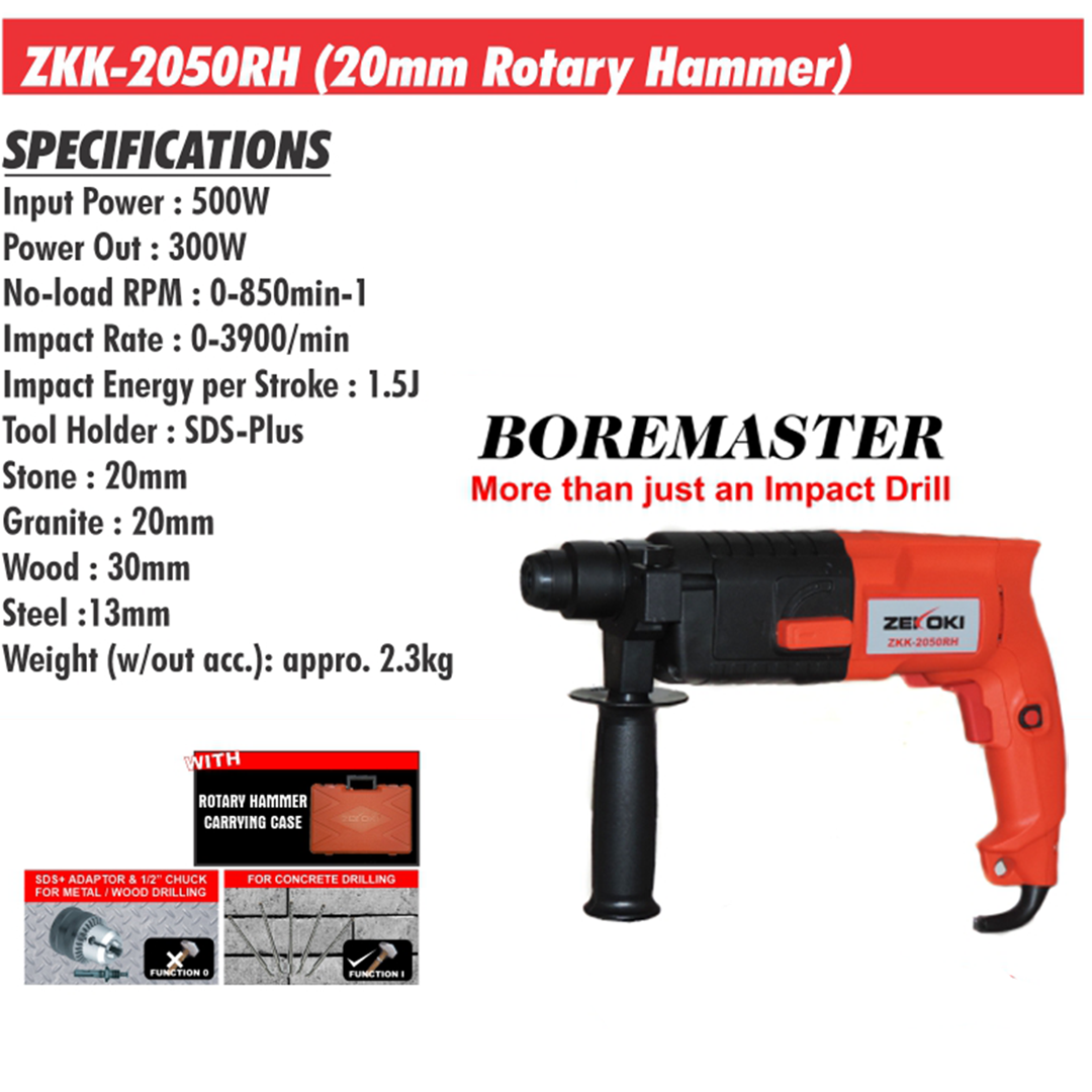 ZKK-2050RH (20mm Rotary Hammer)