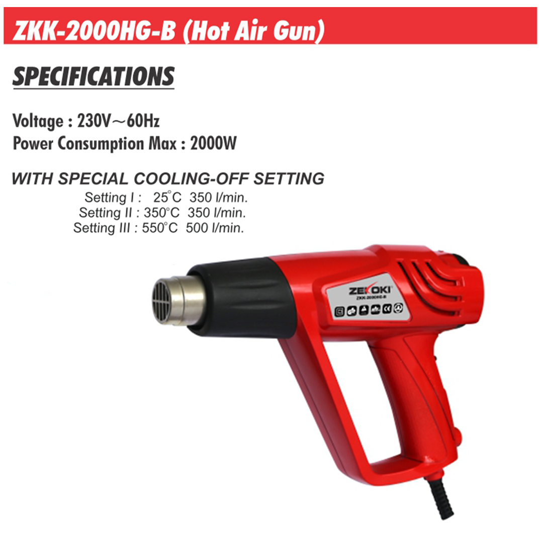 ZKK-2000HG-B (Hot Air Gun)