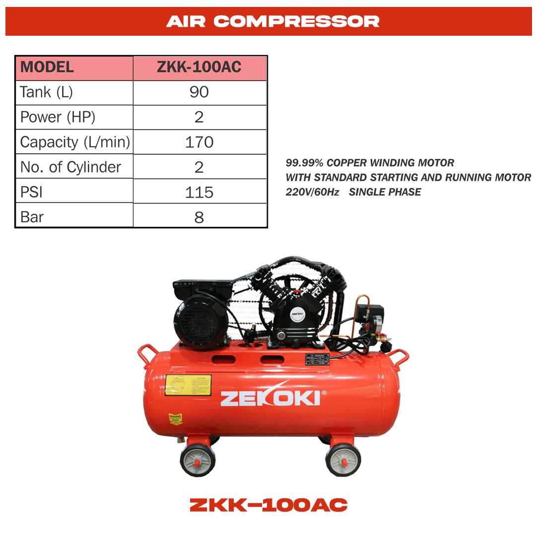 ZKK-100AC AIR COMPRESSOR