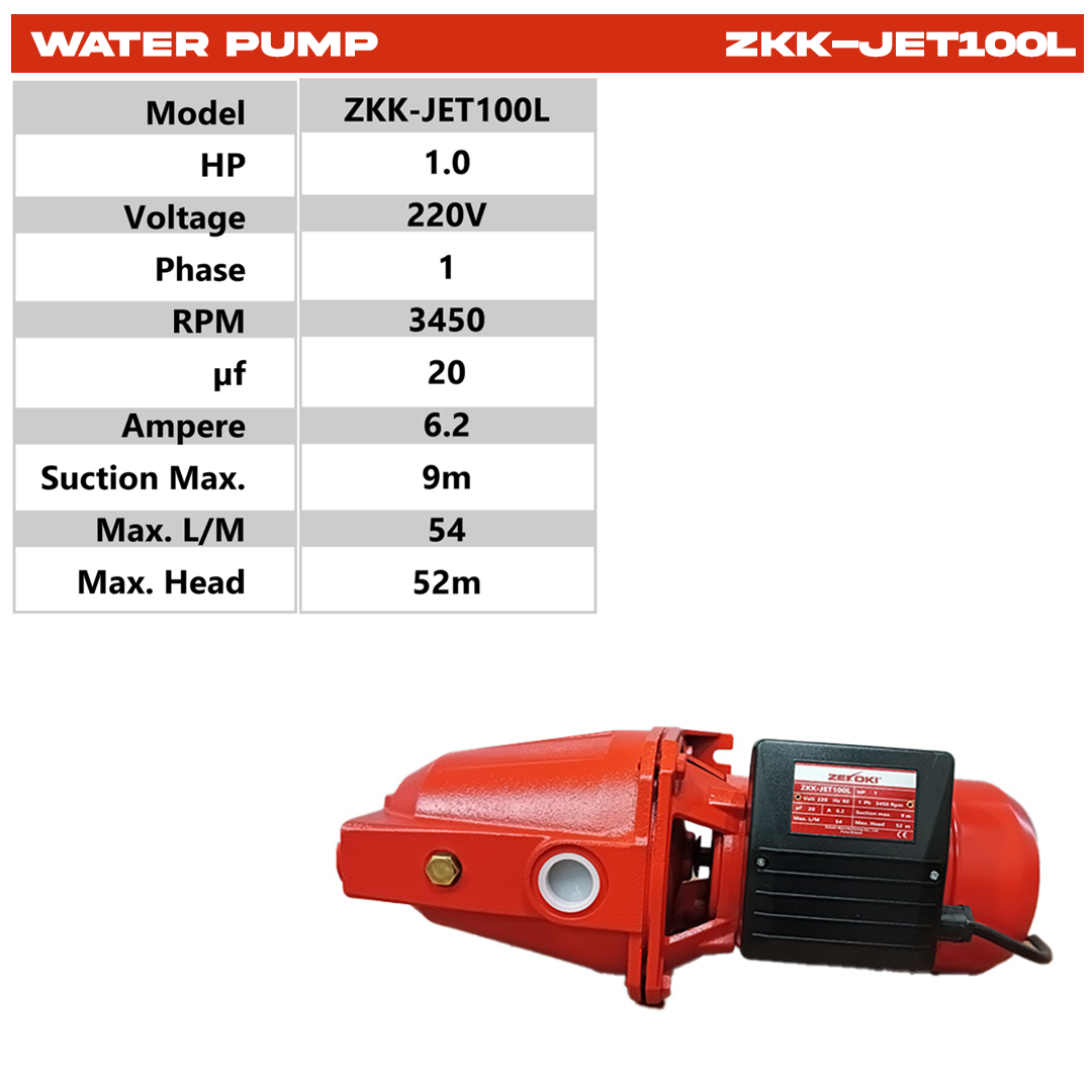 ZKK-JET100L WATER PUMP