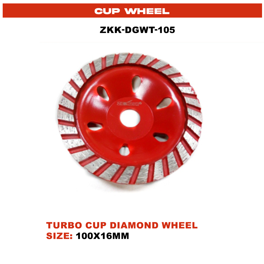 ZKK-DGWT-105 TURBO CUP DIAMOND WHEEL