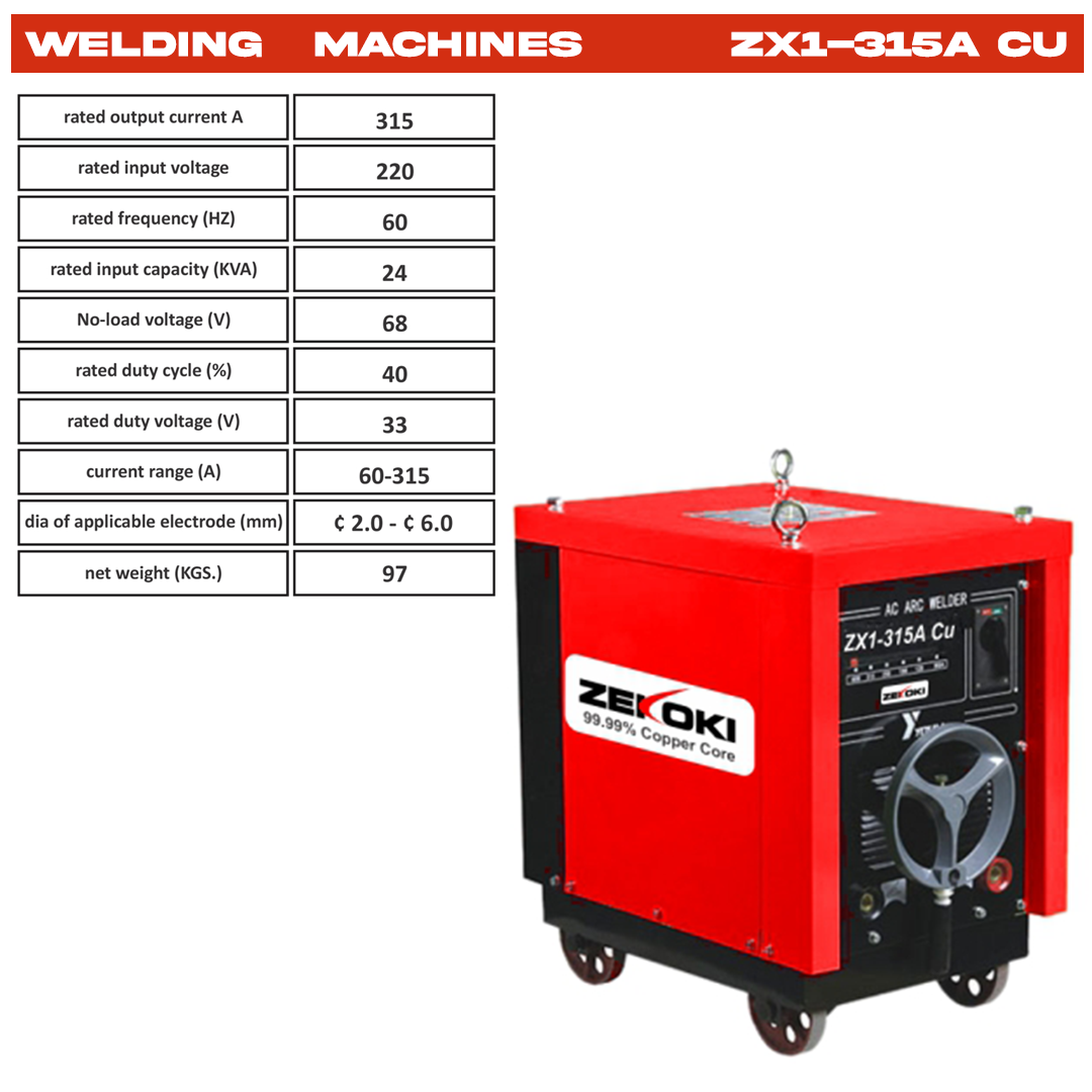 ZX1-315A Cu WELDING MACHINE