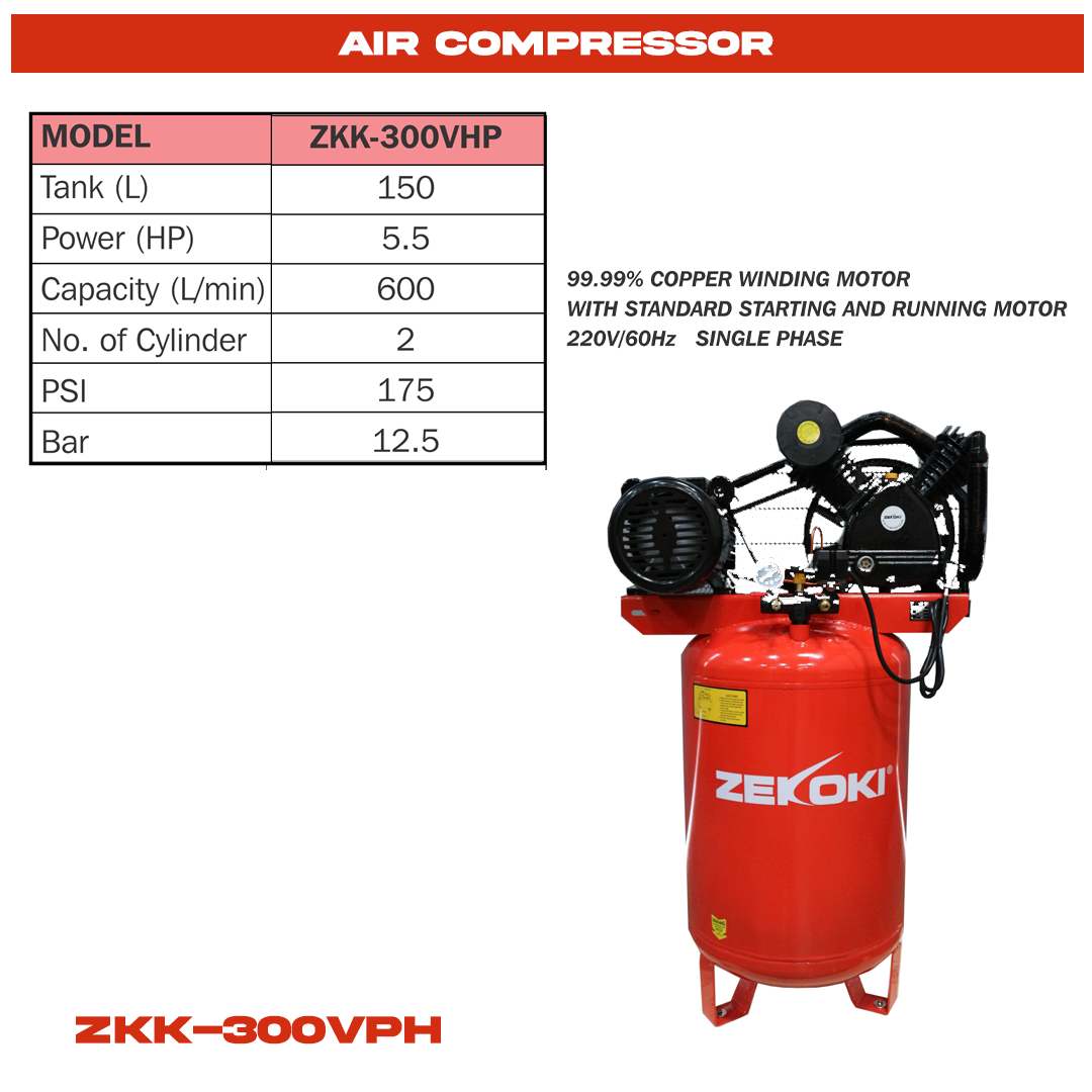 ZKK-300VHP AIR COMPRESSOR