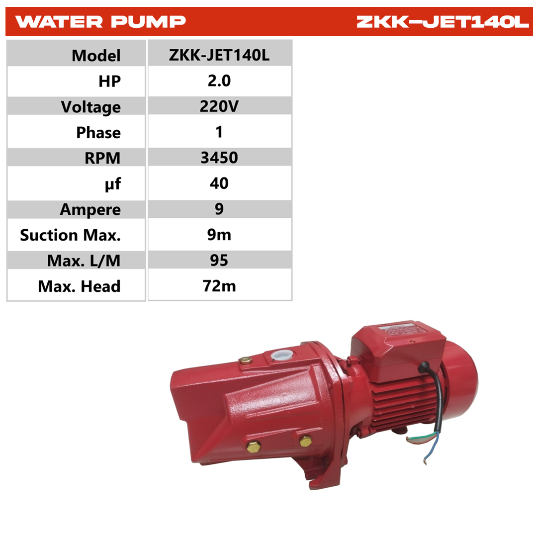 ZKK-JET140L WATER PUMP